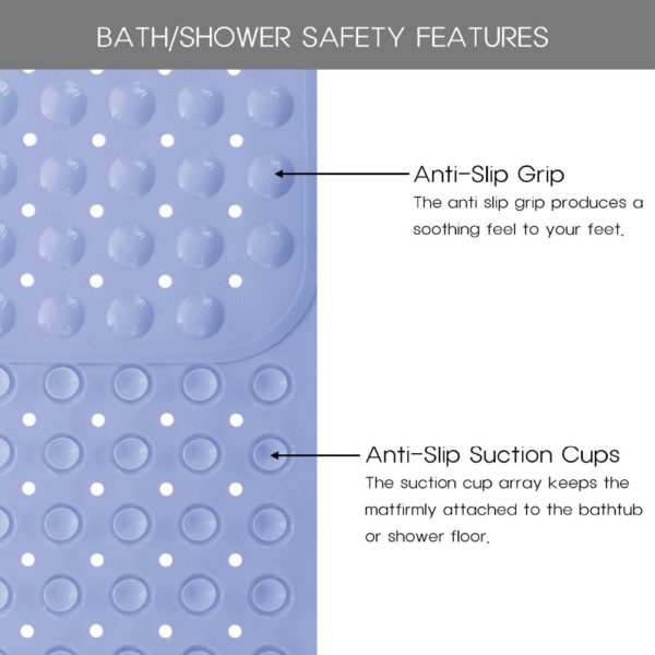 Anti - Slip Bath Tub Mat for Elderly 4