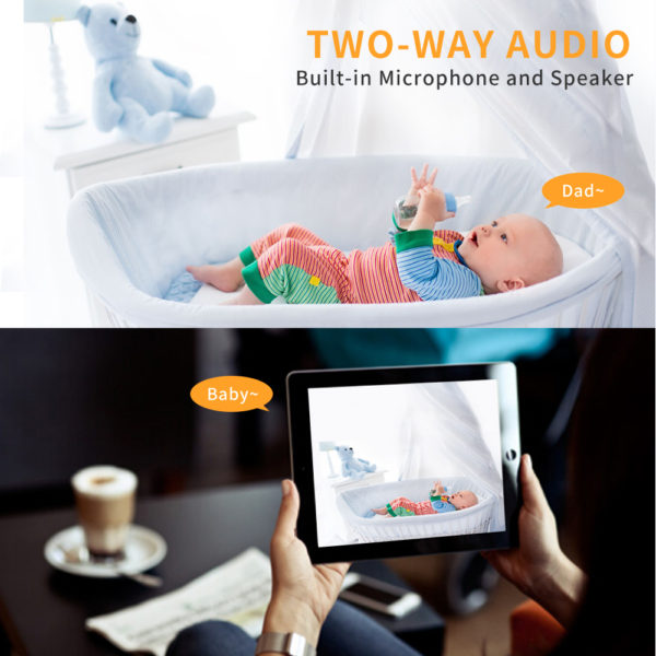 Wireless Wifi Baby Monitor 1