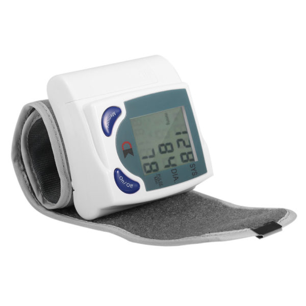 Automatic Digital Wrist Blood Pressure Monitor for Measuring Heart Beat Pulse Rate DIA Health Care Sphygmomanometer Tonometer 1